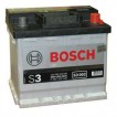 Автомобильный аккумулятор BOSCH S3 002 12V 45Ah 400A обратная полярность (0092S30020)