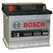 Автомобильный аккумулятор BOSCH S3 003 12V 45Ah 400A прямая полярность (0092S30030)